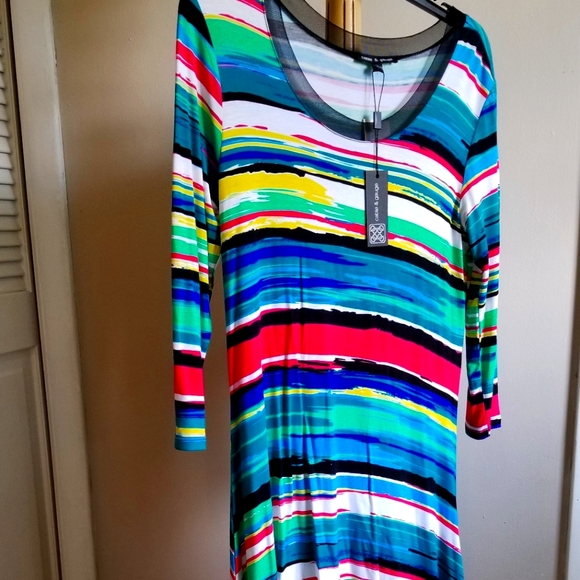 Cabe and Gage striped dress - Picture 1 of 1